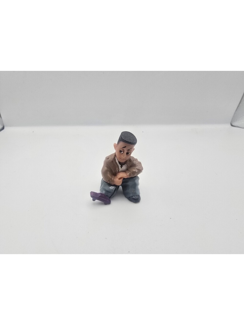 "Hector Hopper" Mijos Homies Series 3. Seated Figurine Plastic Brown Jacket